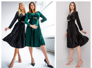 Welurowe sukienki na święta – jaki fason i kolor wybrać?